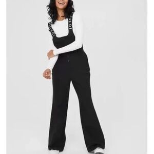 AERIE - Offline Chillside Collection Black Ski Snow Suit Bibs Overalls - XXL